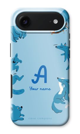 Playful Dogs Monogram