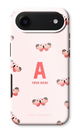 Rosy Butterflies Monogram