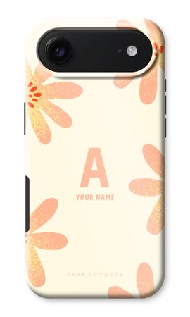 Peach Blossom Monogram