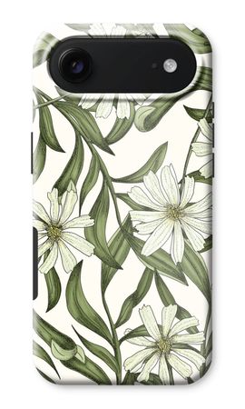 White flower pattern