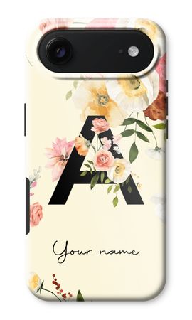 Flirty Flowers Monogram