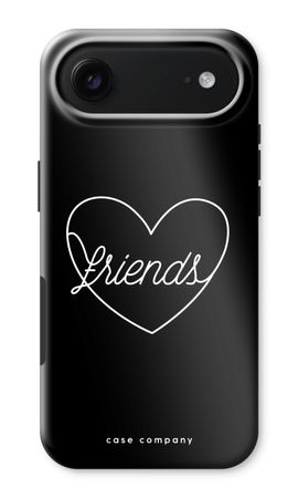 Friends heart black