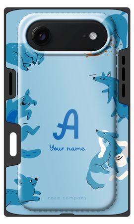 Playful Dogs Monogram