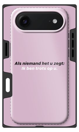 Ik ben trots op u