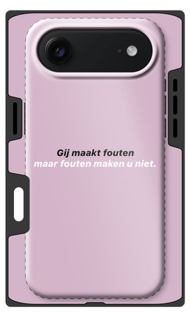 Fouten maken u niet