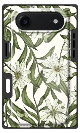 White flower pattern