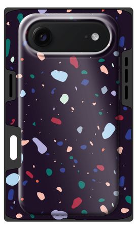 Dark Rounded Terrazzo