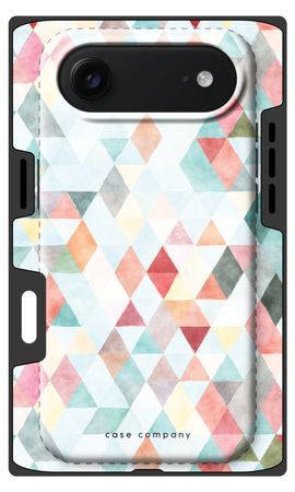 Coloured triangles pastel