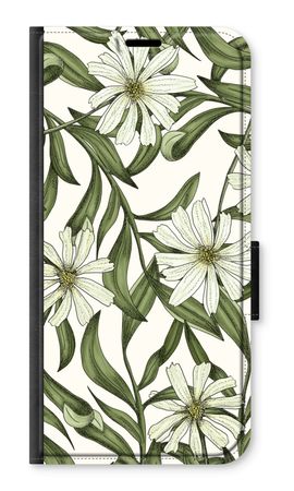 White flower pattern