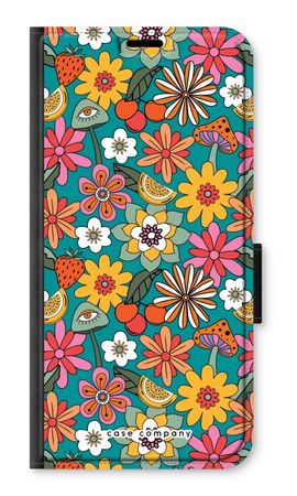 Retroblommor N°2 - Blå