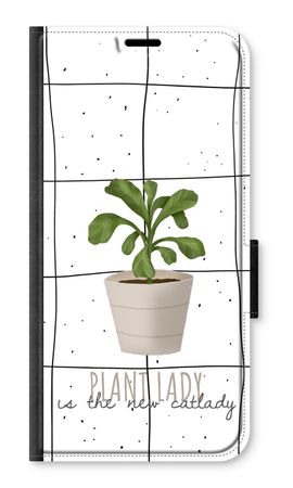 Houseplant on windowpane