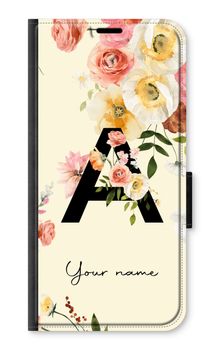 Flirty Flowers Monogram