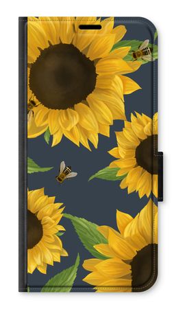 Sunflower and bees