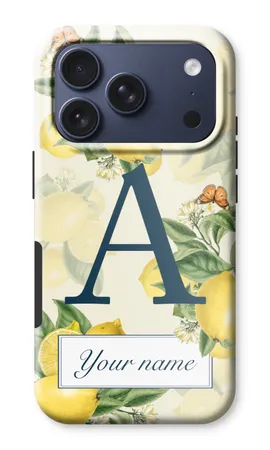 Monogram Zitronen, Orangen und Pfirsiche