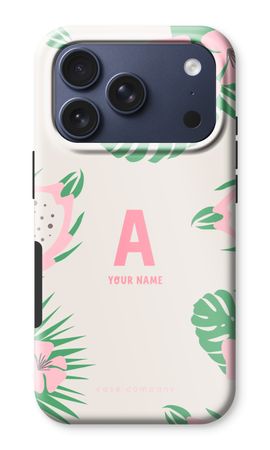 Jungle Blossom Monogram