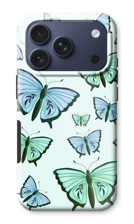 Blue & Green Butterflies