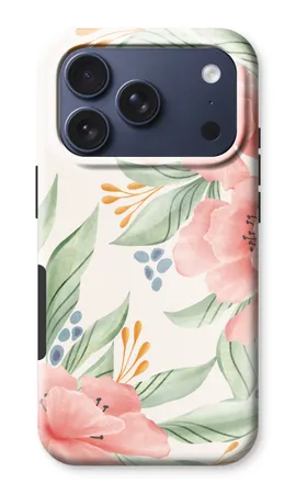 Zartrosa Blumen