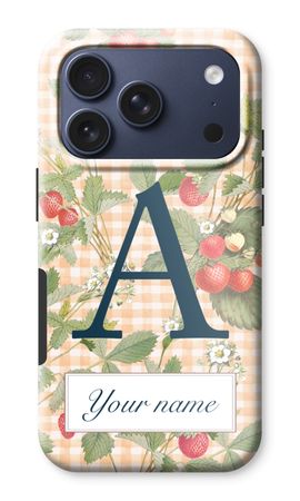 Monogram Strawberries