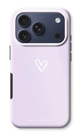 Kleines Herz violett