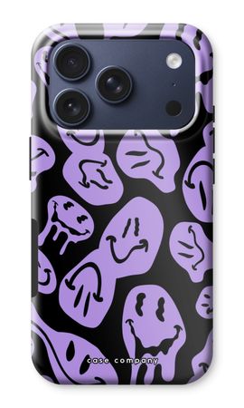 Melting Smiley - Purple