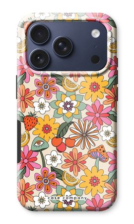 Fleurs rétro N°2 - Jaune