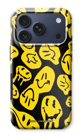 Melting smiley - Yellow