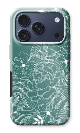 Flowers in lace