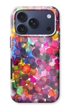 Puntos de acuarela superpuestos