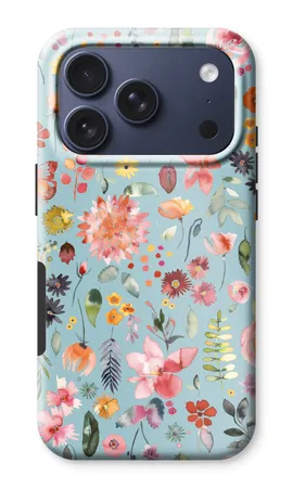 Bunte Pflanzen und Blumen