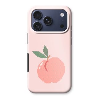 Stitched Peach
