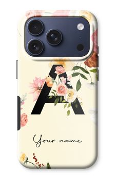 Flirty Flowers Monogram