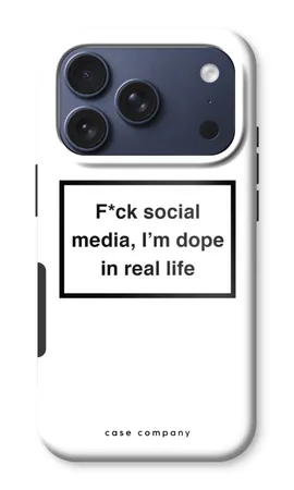 I'm dope