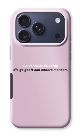 Ge verdient de liefde