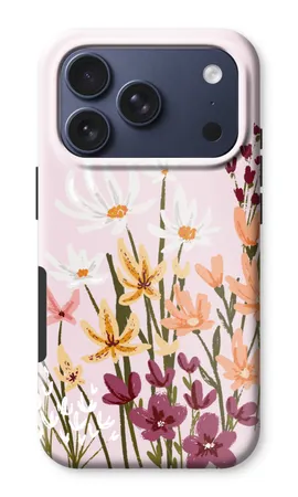 Painted wildflowers