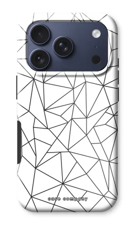 Schwarze geometrische Linien