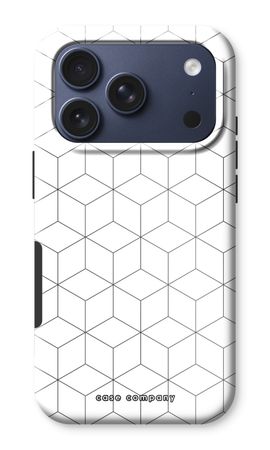 Cubes black and white