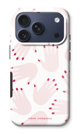Hands pink