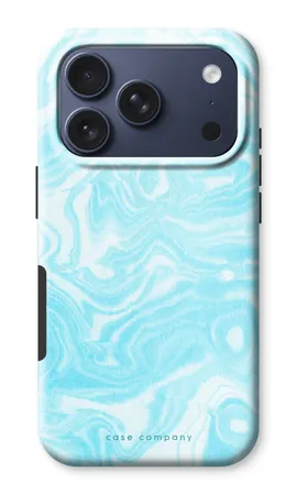 Blaues Aquarell