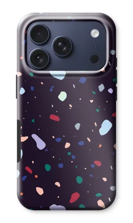 Dark Rounded Terrazzo