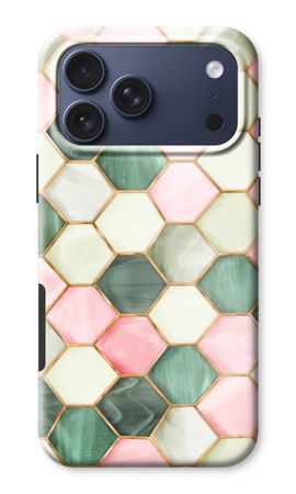 Hexagons in stained glass