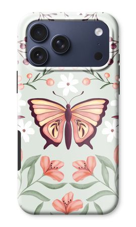 Butterfly in a floral world