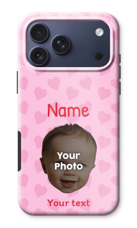 Personalized Face - Hearts N°2