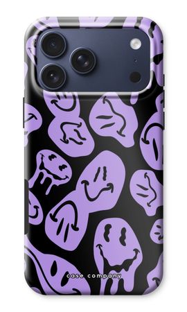 Melting Smiley - Purple