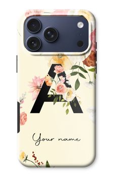 Flirty Flowers Monogram