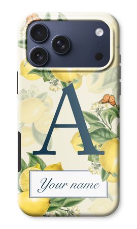 Monogram Lemons, Oranges of Peaches