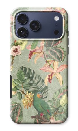 Tropical jungle parrot