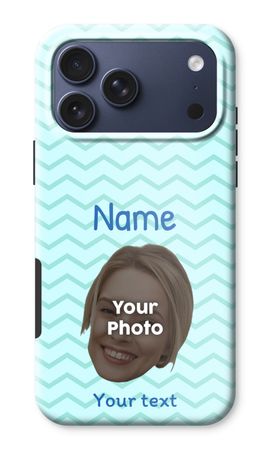 Personalized Face - Stripes Pattern