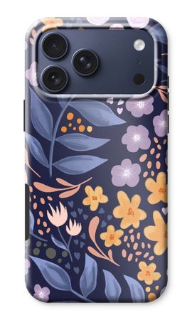 Flowers with blue leaves