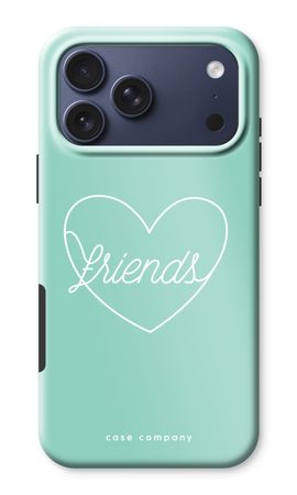 Friends heart pastel