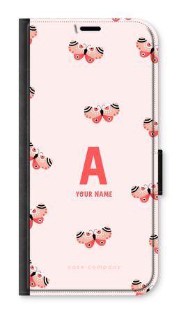 Rosy Butterflies Monogram